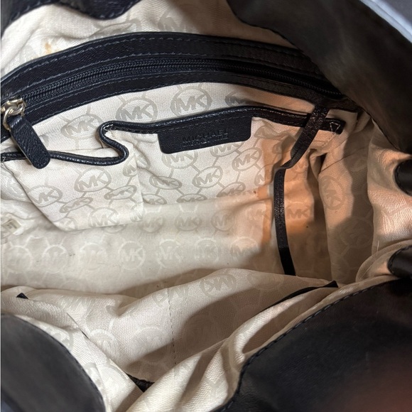 Michael Kors Black Leather Tote Bag - Picture 9 of 9